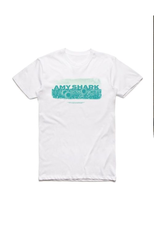 Sun Flower White Tshirt by Amy Shark